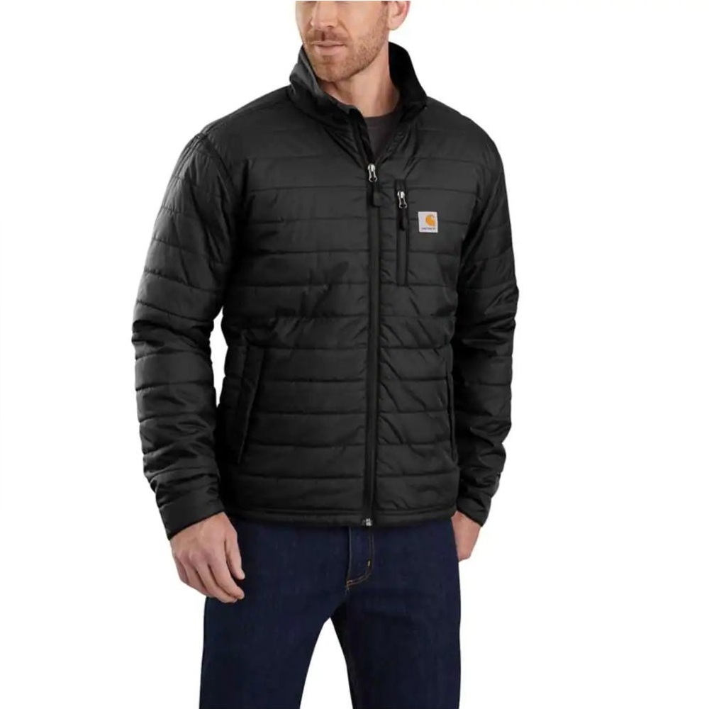 Carhartt Gilliam Jacket Black 102208 Men’s Large EUC $119